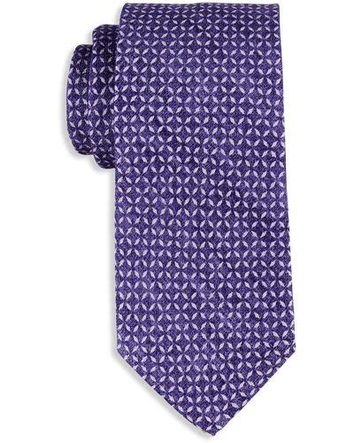 men's michael kors fade pattern silk tie purple|Michael Kors Men's Brooke Patterned Tie .